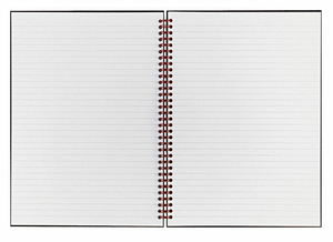 NOTEBOOK WIREBOUND by Black n' Red