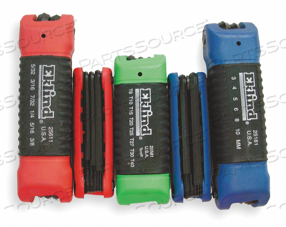 FOLDING HEX/TORX KEY SET 24 PIECES by Eklind Tool Company