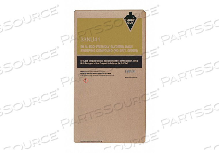 NO-GRIT GLYCERIN SWEEPING COMPOUND by Tough Guy