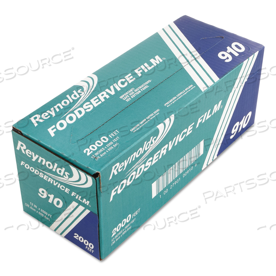 METRO LIGHT-DUTY FILM WITH CUTTER BOX, 12" X 2,000 FT, ROLL by Reynolds