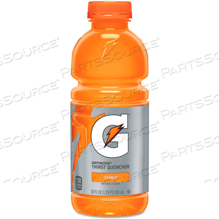 G-SERIES PERFORM 02 THIRST QUENCHER, ORANGE, 20 OZ BOTTLE, 24/CARTON by Gatorade