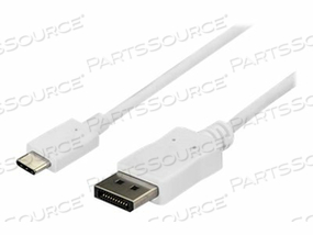 USB C TO DISPLAYPORT 1.2 CABLE W/4K 60HZ/HBR2/5.1 AUDIO/HDCP 2.2/1.4 - INTEGRATE by StarTech.com Ltd.