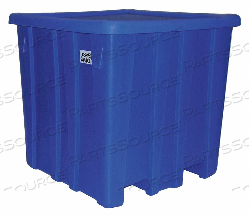 H6443 BULK CONTAINER 800 LB. ROYAL BLUE by Ship Shape
