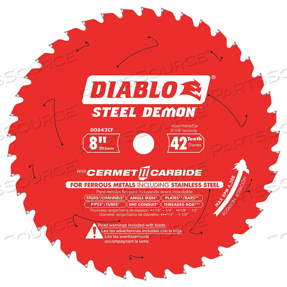 CIRCULAR SAW BLADE BLADE DIA 8 IN. by Diablo