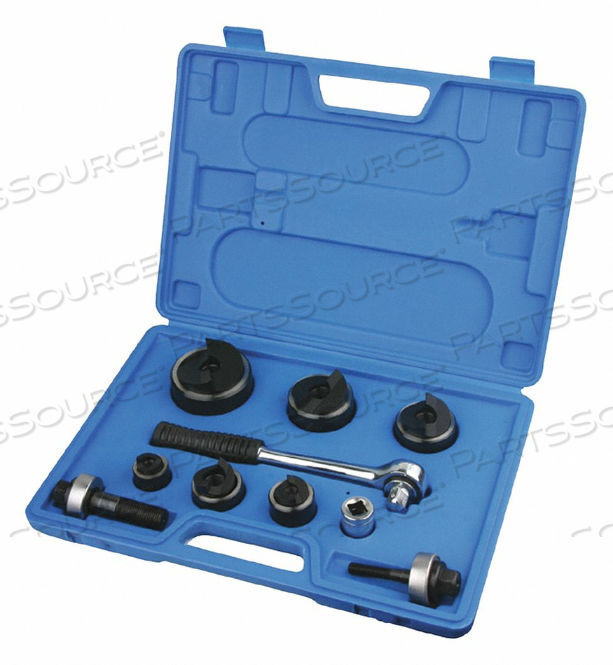 KNOCKOUT PUNCH SET 10 PIECES 10GA. STEEL by Eclipse Enterprises, Inc. KNOCKOUT PUNCH SET 10 PIECES 10GA. STEEL by Eclipse Enterprises, Inc.