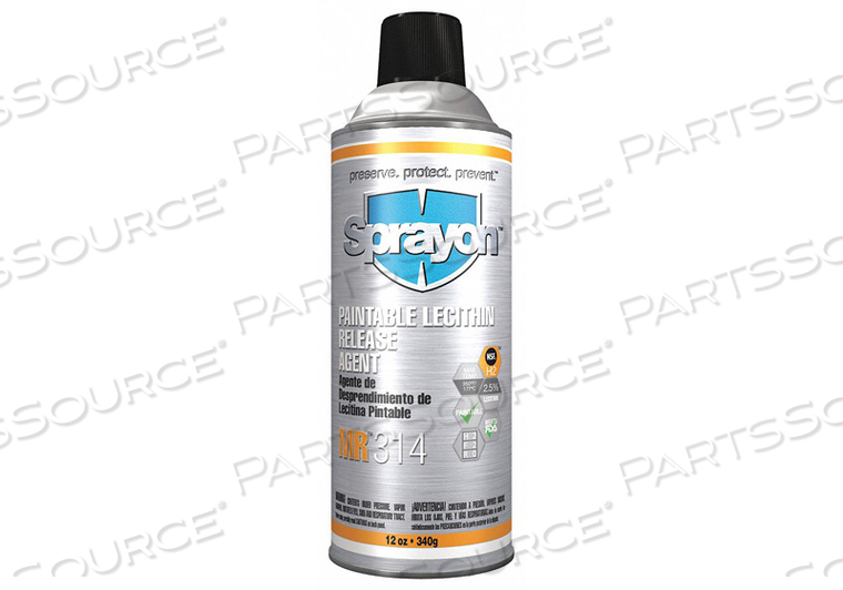 PAINTABLE MOLD RELEASE 16 OZ AEROSOL by Sprayon