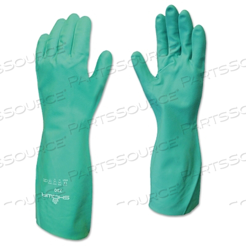 D0505 CHEMICAL RESISTANT GLOVES GREEN SZ 10 by SHOWA