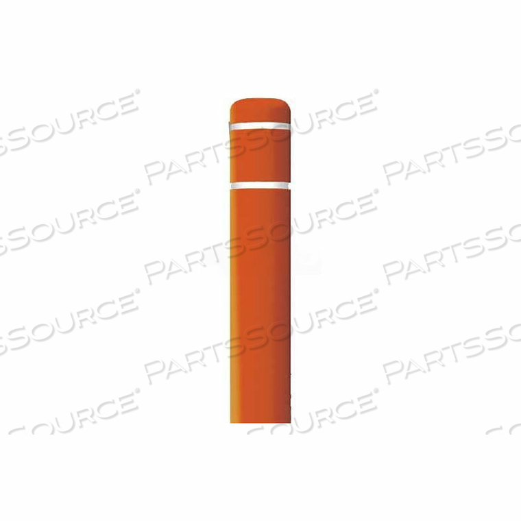 BOLLARD COVER, 7"DIA. X 72"H, ORANGE W/NO TAPE by Post Guard BOLLARD COVER, 7"DIA. X 72"H, ORANGE W/NO TAPE by Post Guard