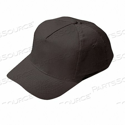 E9470 BUMP CAP BASEBALL HOOK-AND-LOOP BLACK by Occunomix