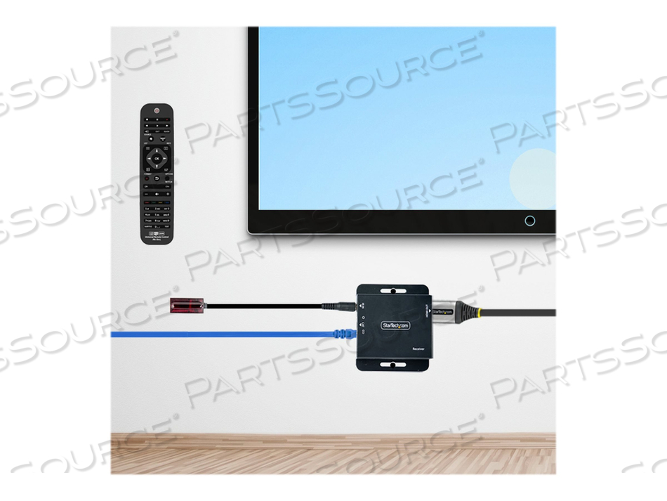 HDMI EXTENDER OVER CAT6/CAT5, 4K 30HZ/130FT (40M) OR 1080P 60HZ/230FT (70M) VIDEO EXTENDER, 4K HDMI OVER ETHERNET EXTENDER, POC HDMI TRANSMI by StarTech.com Ltd. HDMI EXTENDER OVER CAT6/CAT5, 4K 30HZ/130FT (40M) OR 1080P 60HZ/230FT (70M) VIDEO EXTENDER, 4K HDMI OVER ETHERNET EXTENDER, POC HDMI TRANSMI by StarTech.com Ltd.