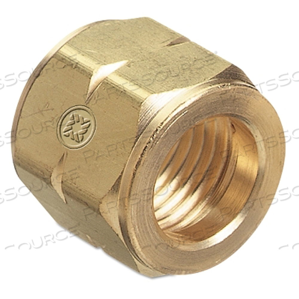 HOSE NUT, 200 PSIG, BRASS, D-SIZE, OXYGEN by Western Enterprises