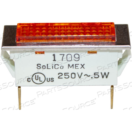 SIGNAL LIGHT 3/8" X 1-5/16" AMBER 250 