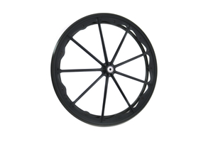 REAR WHEEL ASSEMBLY, 24 IN DIA, BLACK by Drive/DeVilbiss Healthcare, Inc