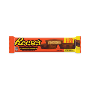 KING SIZE PEANUT BUTTER CUPS, 2.8 OZ BAR, 24 BARS/BOX by Reese's