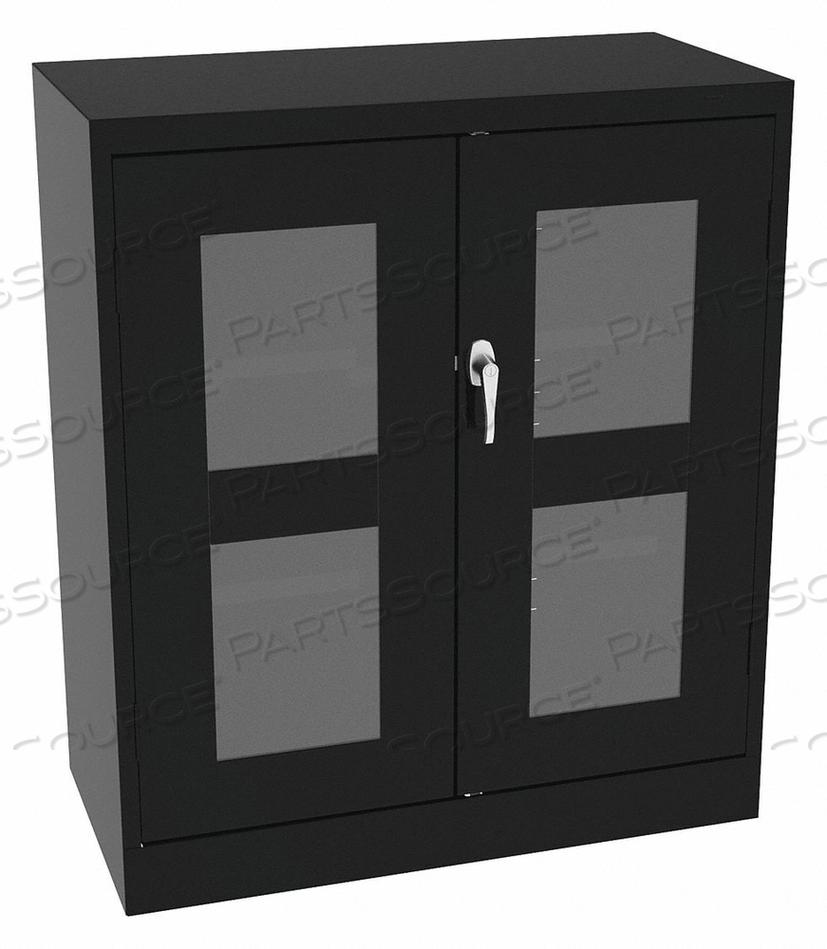 SHELVING CABINET 42 H 36 W BLACK by Tennsco Corp.