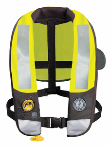 INFLATABLE LIFE JACKET II V UNSRVL 35LB by Mustang Survival