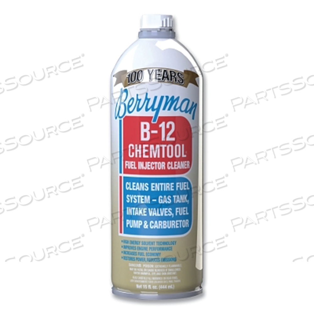 B-12 CHEMTOOL CARBURETOR/CHOKE CLEANER, 15 OZ, EASY POUR CAN, AROMATIC (TOULENE) by Berryman Products B-12 CHEMTOOL CARBURETOR/CHOKE CLEANER, 15 OZ, EASY POUR CAN, AROMATIC (TOULENE) by Berryman Products