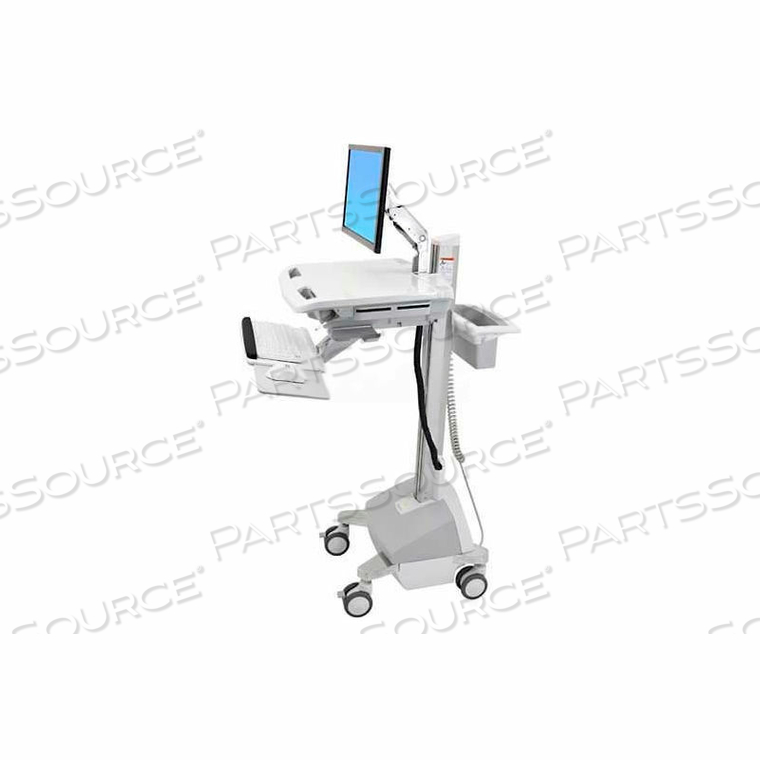 STYLEVIEW MEDICAL CART WITH LCD ARM, LIFE POWERED by Ergotron, Inc. STYLEVIEW MEDICAL CART WITH LCD ARM, LIFE POWERED by Ergotron, Inc.