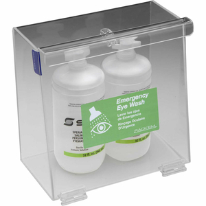 DOUBLE BOTTLE EYEWASH STATION, 5-1/2"L X 10"W X 10"H by Horizon Mfg Enterprises, Inc