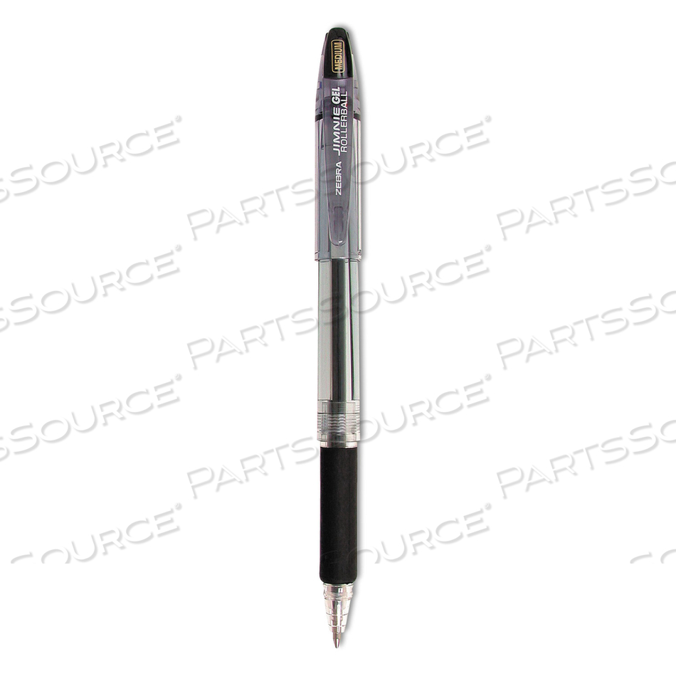 JIMNIE GEL ROLLERBALL PEN, MEDIUM, 0.7MM, BLACK INK, 20/PACK + 4 BONUS PENS by Zebra Pen Corporation