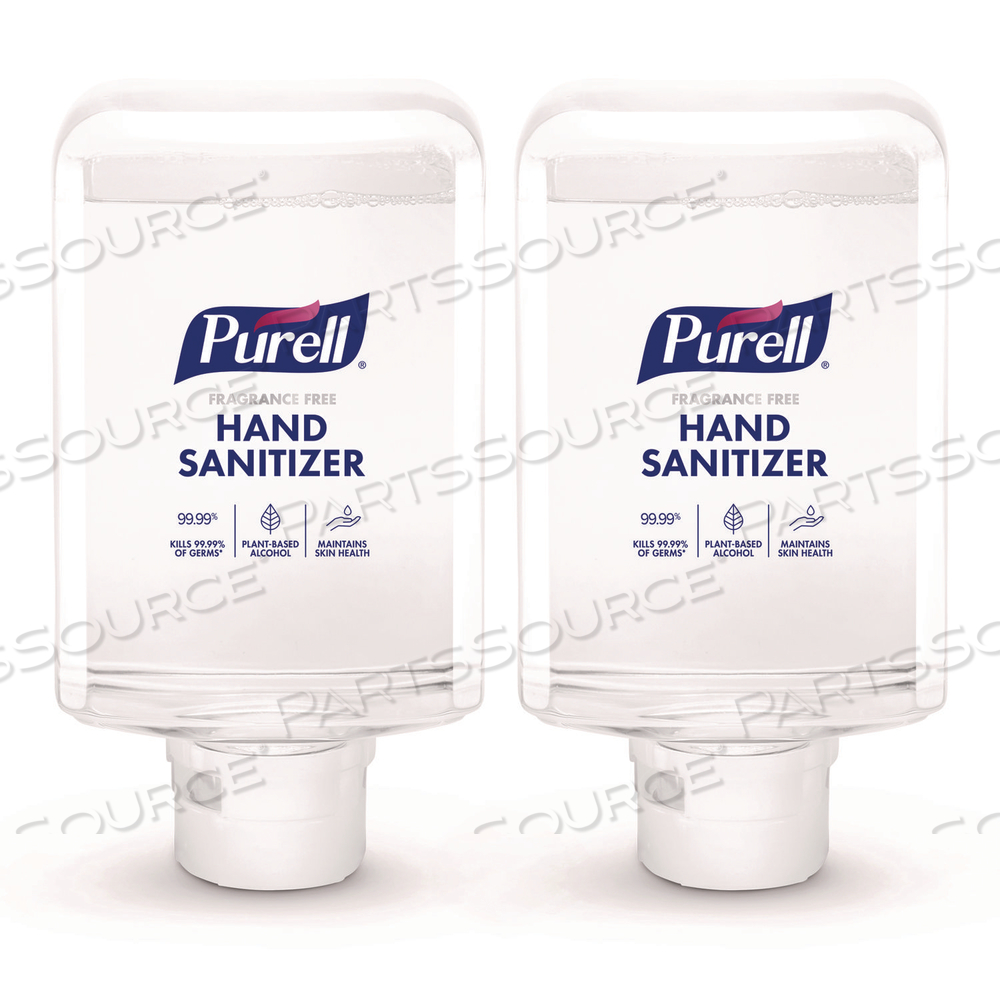 ADVANCED HAND SANITIZER FRAGRANCE FREE FOAM, FOR ES10 AUTOMATIC DISPENSERS, 1,200 ML REFILL, FRAGRANCE FREE by Purell