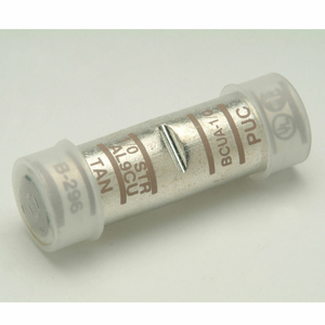 ALUM, CRIMP SPLICE, STD BARREL TIN PLATED, FOR ALUM & COPPER, 2 AWG, PINK by Penn-Union