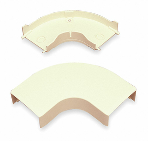 FLAT ELBOW 90 DEG. IVORY PVC ELBOWS by Legrand