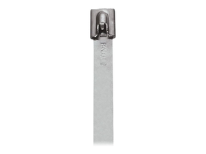 STRONGHOLD, CABLE LOCKING TIE, HEAVY DUTY, INDOOR, OUTDOOR, 1.7 FT, METALLIC (PACK OF 50) by Panduit STRONGHOLD, CABLE LOCKING TIE, HEAVY DUTY, INDOOR, OUTDOOR, 1.7 FT, METALLIC (PACK OF 50) by Panduit