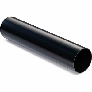 HEAT SHRINK-TO-FIT CONVEYOR ROLLER COVER - FITS 2-1/2" DIA. 5'L BLACK by Vinylguard