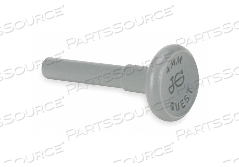 PLUG 1/2 IN TUBE OD ACETAL GRAY PK10 by Reliance Worldwide Corporation