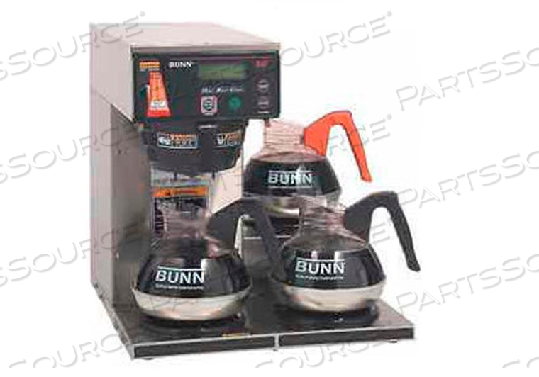 AXIOM 12 CUP AUTO COFFEE BREWER, 3 WARMERS, AXIOM-15-3 by Bunn AXIOM 12 CUP AUTO COFFEE BREWER, 3 WARMERS, AXIOM-15-3 by Bunn