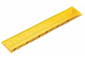 MAT EDGING YELLOW 4 IN X 22 IN. PK2 by Ergo Advantage