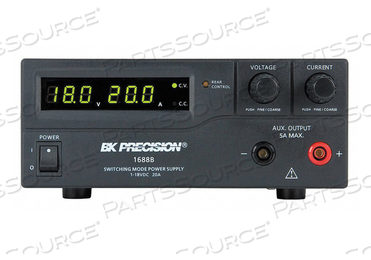 SWITCHING DC POWER SUPPLY 18V 20A by B&K Precision