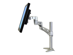 ERGOTRON NEO-FLEX EXTEND LCD ARM - MOUNTING KIT ( MOUNTING BASE, PIVOT, CLAMP BASE ) FOR LCD DISPLAY - PLASTIC, ALUMINUM - SILVER - SCREEN SIZE: UP TO 22" by Ergotron, Inc.