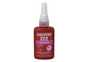 THREADLOCKER 222 50ML BOTTLE PURPLE by Loctite Brand