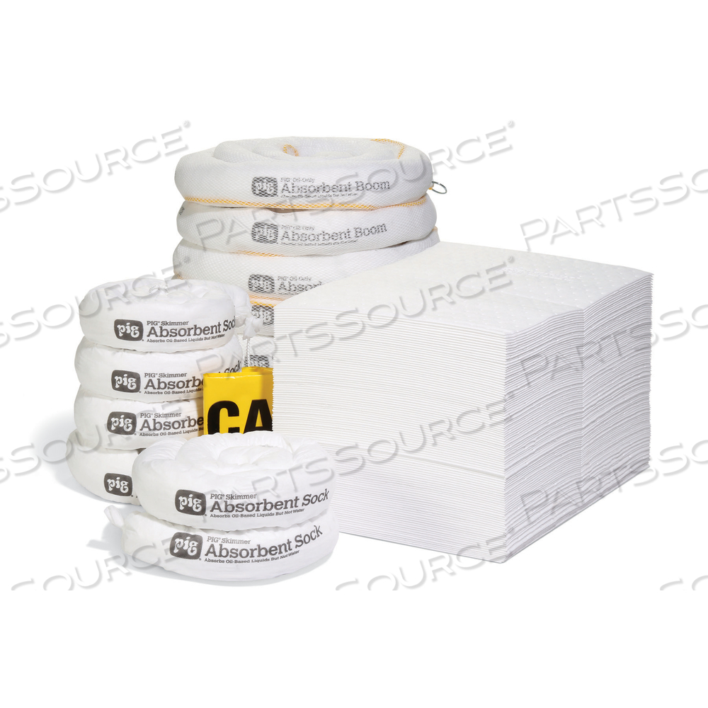 REFILL FOR PIG OIL-ONLY TRUCK SPILL KIT IN STORAGE BOX by New Pig Corporation REFILL FOR PIG OIL-ONLY TRUCK SPILL KIT IN STORAGE BOX by New Pig Corporation