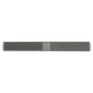 AMERICAN PATTERN RECTANGULAR PLAIN 1/2 HORSE RASP FILE, 14 IN, DOUBLE ENDED by Nicholson