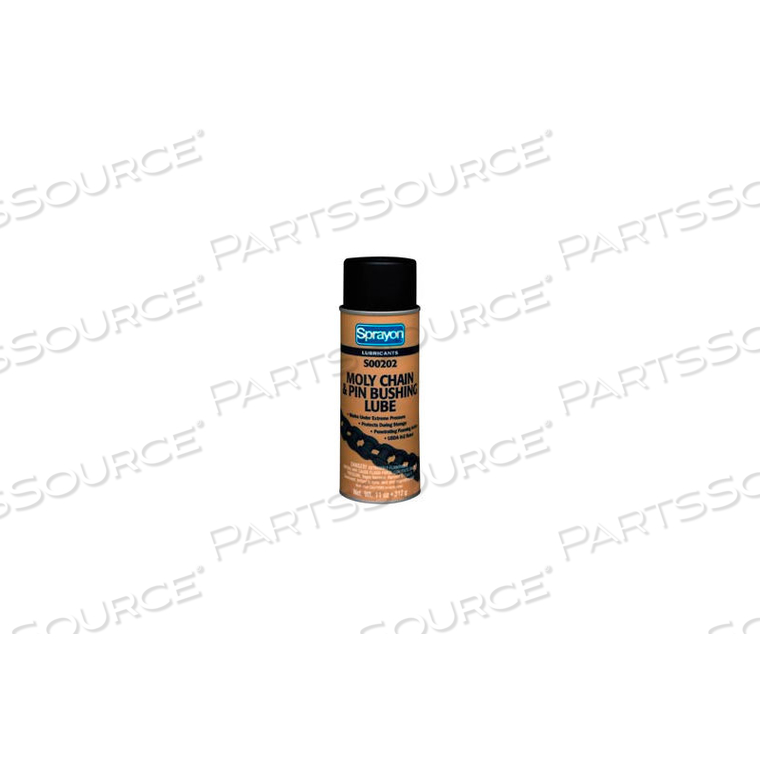 LU202 MOLY CHAIN LUBRICANT, 11 OZ. AEROSOL CAN by Sprayon