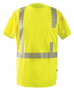 SHORT SLEEVE T-SHIRT L ANSI CLASS 2 by Occunomix