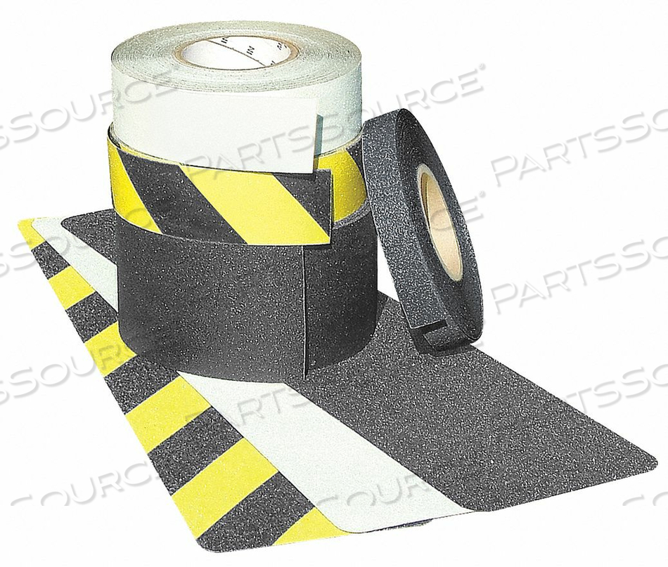 ANTI-SLIP TAPE 30FT L BLACK 12 W 36 GRIT by Wooster