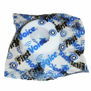 FIRST VOICE 1" X 5 YARDS SELF ADHESIVE BANDAGE, NON-LATEX, WHITE, PACK OF 20 by First Voice