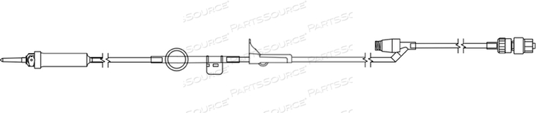 80 INCH, MICROBORE SET WITH DRIP CHAMBER (20 DROPS/ML) ROUND AND EXPRESS KEYS, ROLLER CLAMP, LOWER NEEDLESS Y-SITE, REMOVABLE MALE LUER LOCK/ANTI-SIPHON VALVE, PRIMING VOLUME 10 ML 