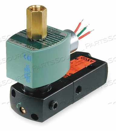 SOLENOID VALVE 3/2 TO 5/2 1/4IN 120VAC by ASCO Valve, Inc. SOLENOID VALVE 3/2 TO 5/2 1/4IN 120VAC by ASCO Valve, Inc.