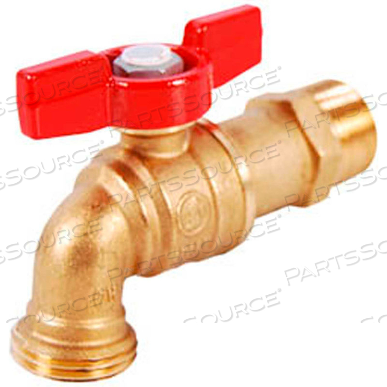 3/4" T-537 NO LEAD BRASS BALL VALVE BRASS HOSE BIBB by Legend Valve & Fitting Inc 3/4" T-537 NO LEAD BRASS BALL VALVE BRASS HOSE BIBB by Legend Valve & Fitting Inc