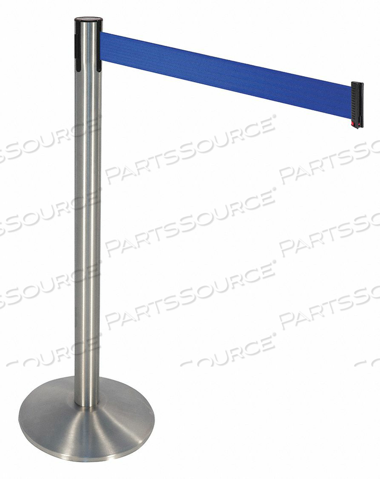 BARRIER POST SS BLUE BELT CAST IRON BASE by VISIONTRON Corp. BARRIER POST SS BLUE BELT CAST IRON BASE by VISIONTRON Corp.