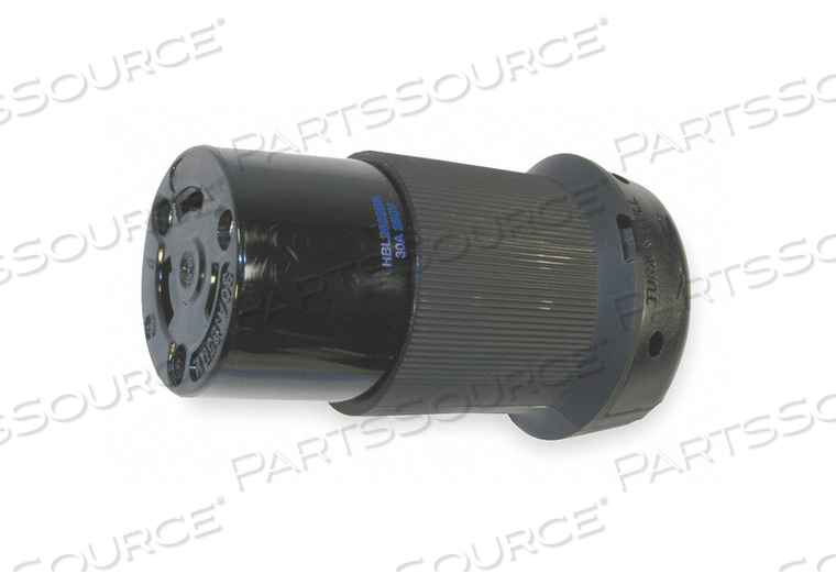 CONNECTOR 250VAC 30A L6-30R 2P 3W 1PH by Hubbell Incorporated, Wiring Device-Kellums CONNECTOR 250VAC 30A L6-30R 2P 3W 1PH by Hubbell Incorporated, Wiring Device-Kellums