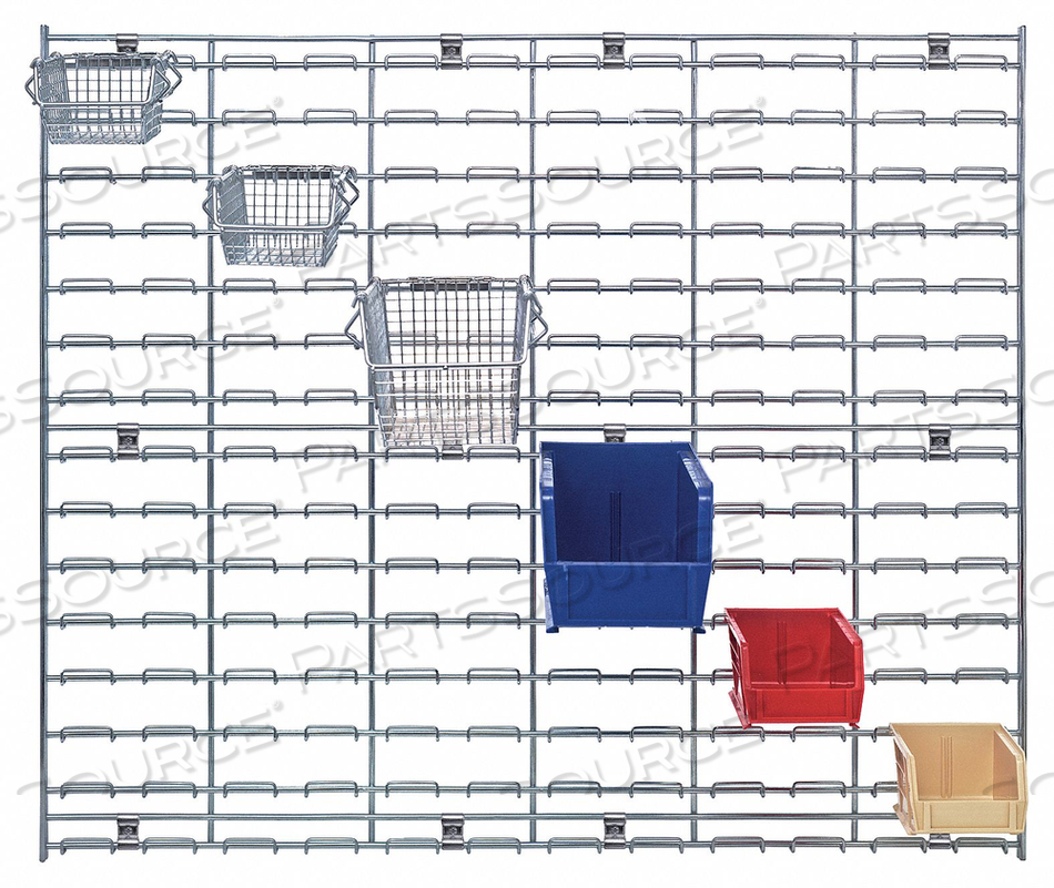 LOUVERED PANEL 30 OVERALL H 0 BINS by Quantum Storage Systems LOUVERED PANEL 30 OVERALL H 0 BINS by Quantum Storage Systems