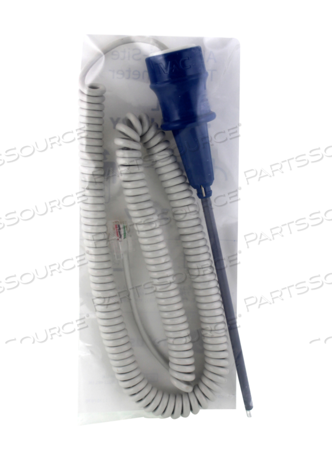 TEMPERATURE PROBE, REPLACEMENT, ORAL/AXILLARY, 12IN LENGTH, FOR VITAL SIGN MONITOR ULTRAVIEW DM3 91330 