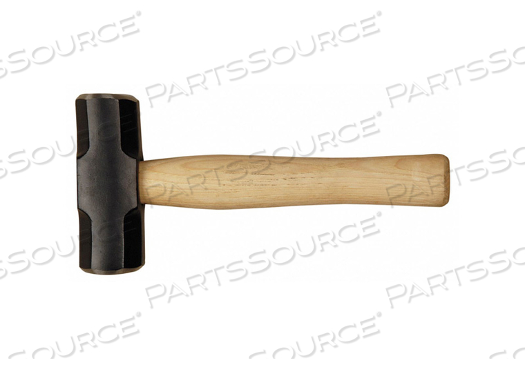 STEEL ENGINEERING HAMMER, HAMMER TYPE SLEDGE HAMMER, NON-SPARKING NO, HANDLE MATERIAL WOOD, HEAD MATERIAL STEEL, HEAD WEIGHT 3 LB, FACE DIAM by Westward STEEL ENGINEERING HAMMER, HAMMER TYPE SLEDGE HAMMER, NON-SPARKING NO, HANDLE MATERIAL WOOD, HEAD MATERIAL STEEL, HEAD WEIGHT 3 LB, FACE DIAM by Westward
