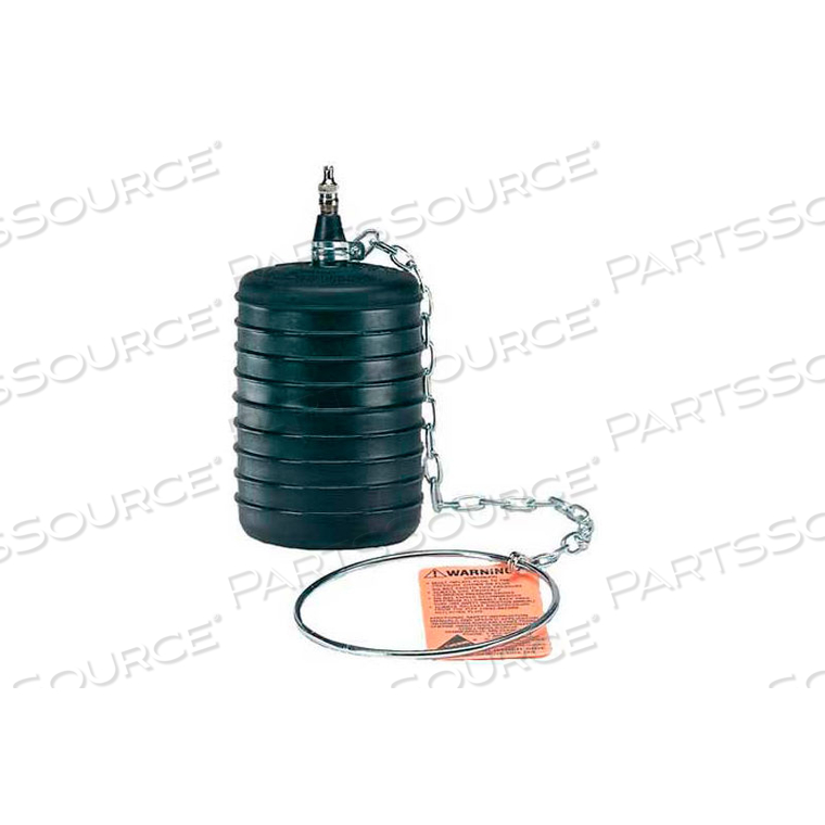 CHERNE 10" TEST-BALL PLUG 17 PSI, 40 FT by Oatey